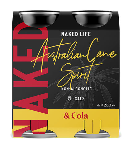 Naked Life Australian Cane Spirit with Cola