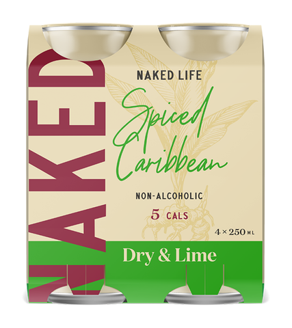 Naked Life Spiced Caribbean Dry & Lime
