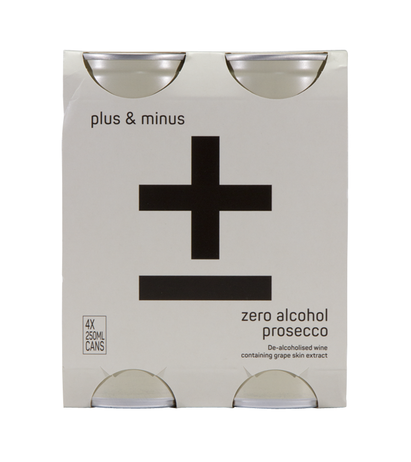 Plus & Minus Prosecco | Alcofree
