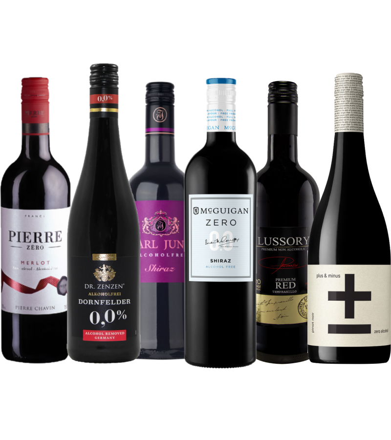 Carton of online red wine