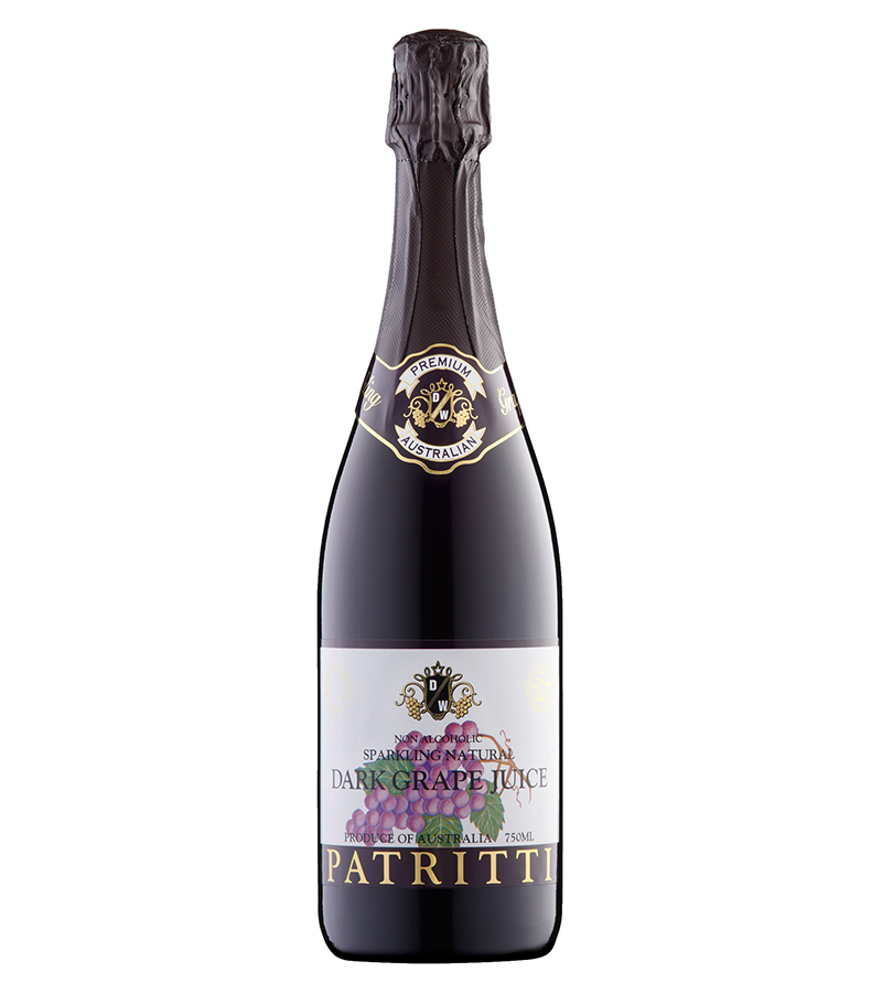 Patritti Sparkling Dark Grape Juice Alcofree